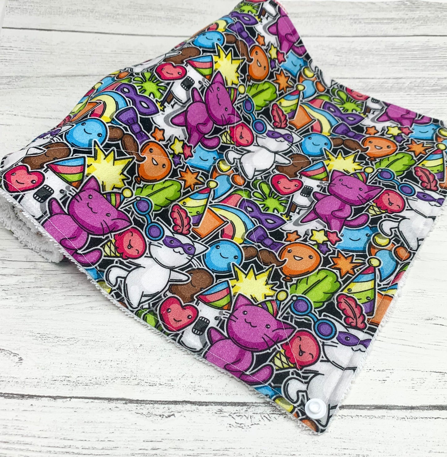 Reusable Kitchen Roll - Party Cats