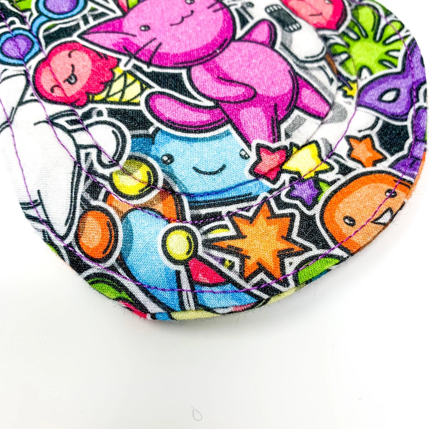 11" Reusable Menstrual Pad - Party Cats