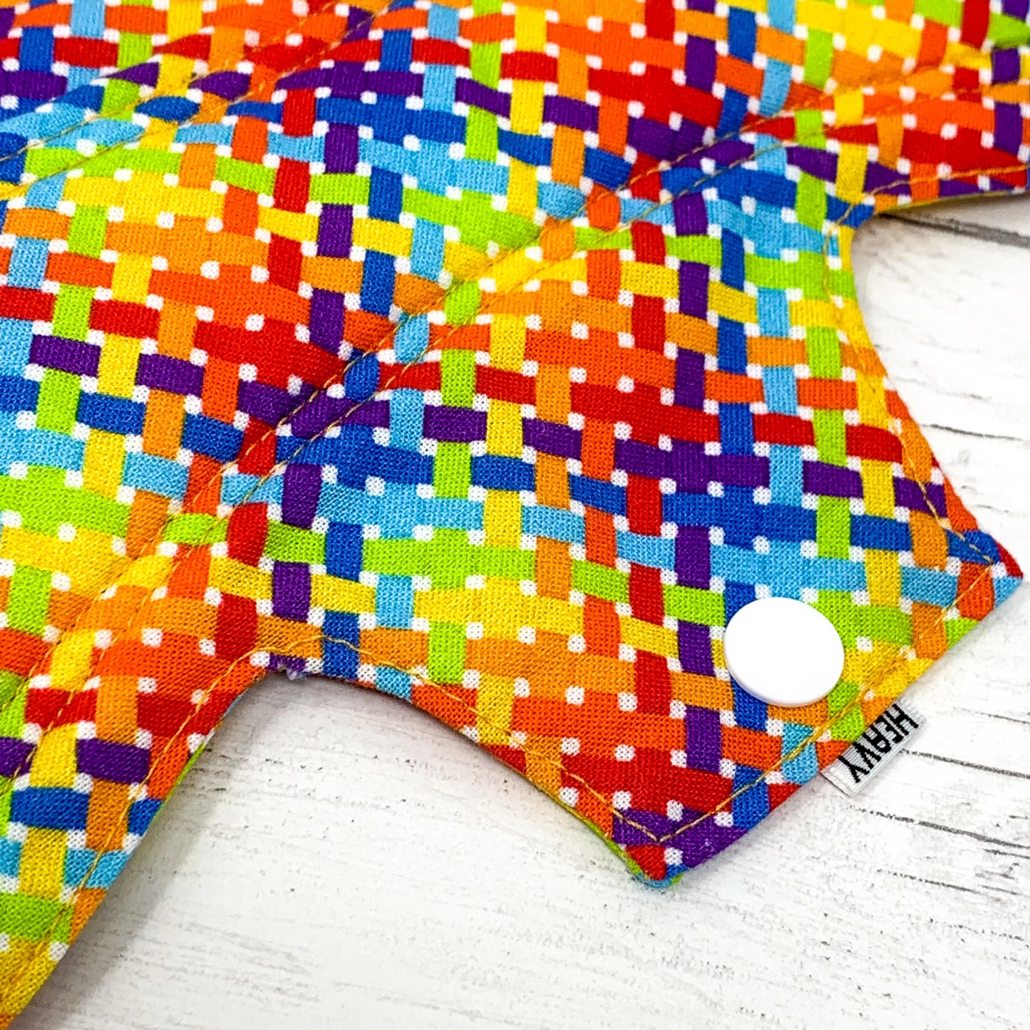 11" Reusable Menstrual Pad - Rainbow Geometric