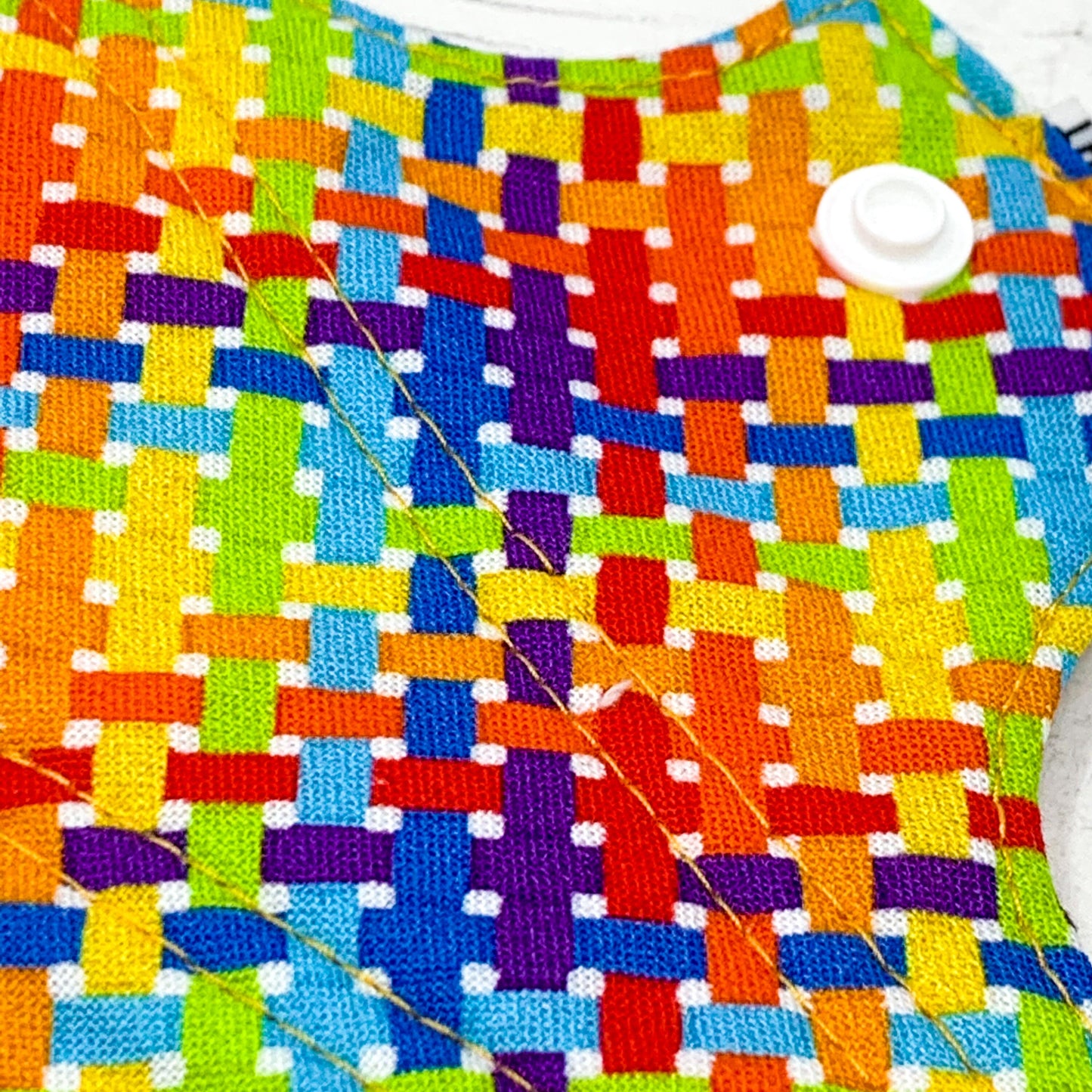 Reusable Thong Liner - Rainbow Geometric