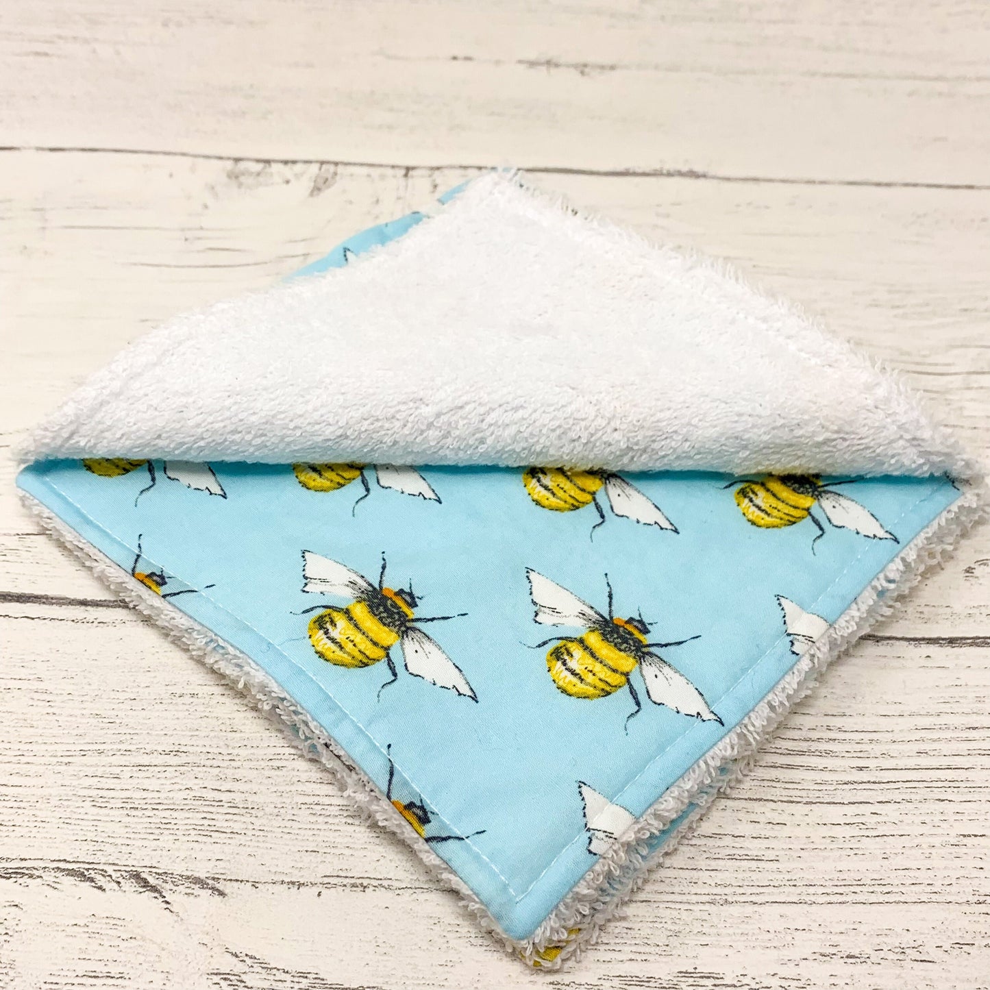 Reusable Baby Wipes - Sky Bees