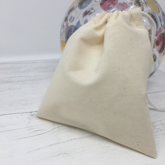 Muslin Wash Bag Full