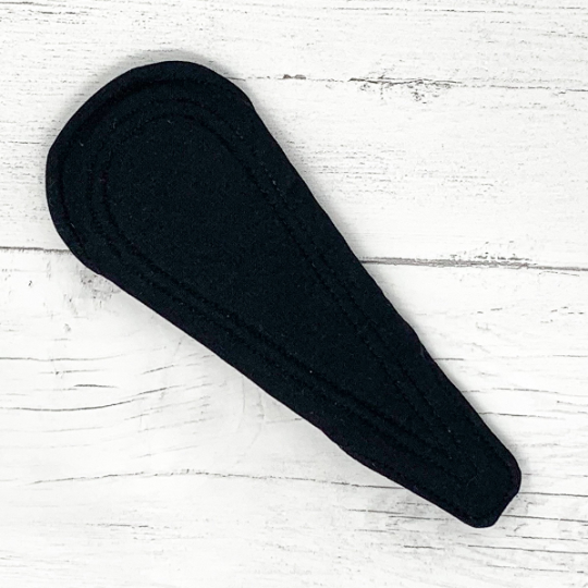 5 Pack Reusable Thong Liners - Black