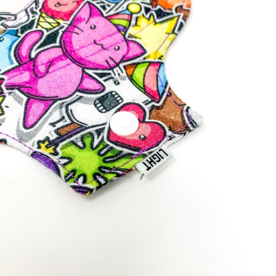 Reusable Thong Liner - Cat Party