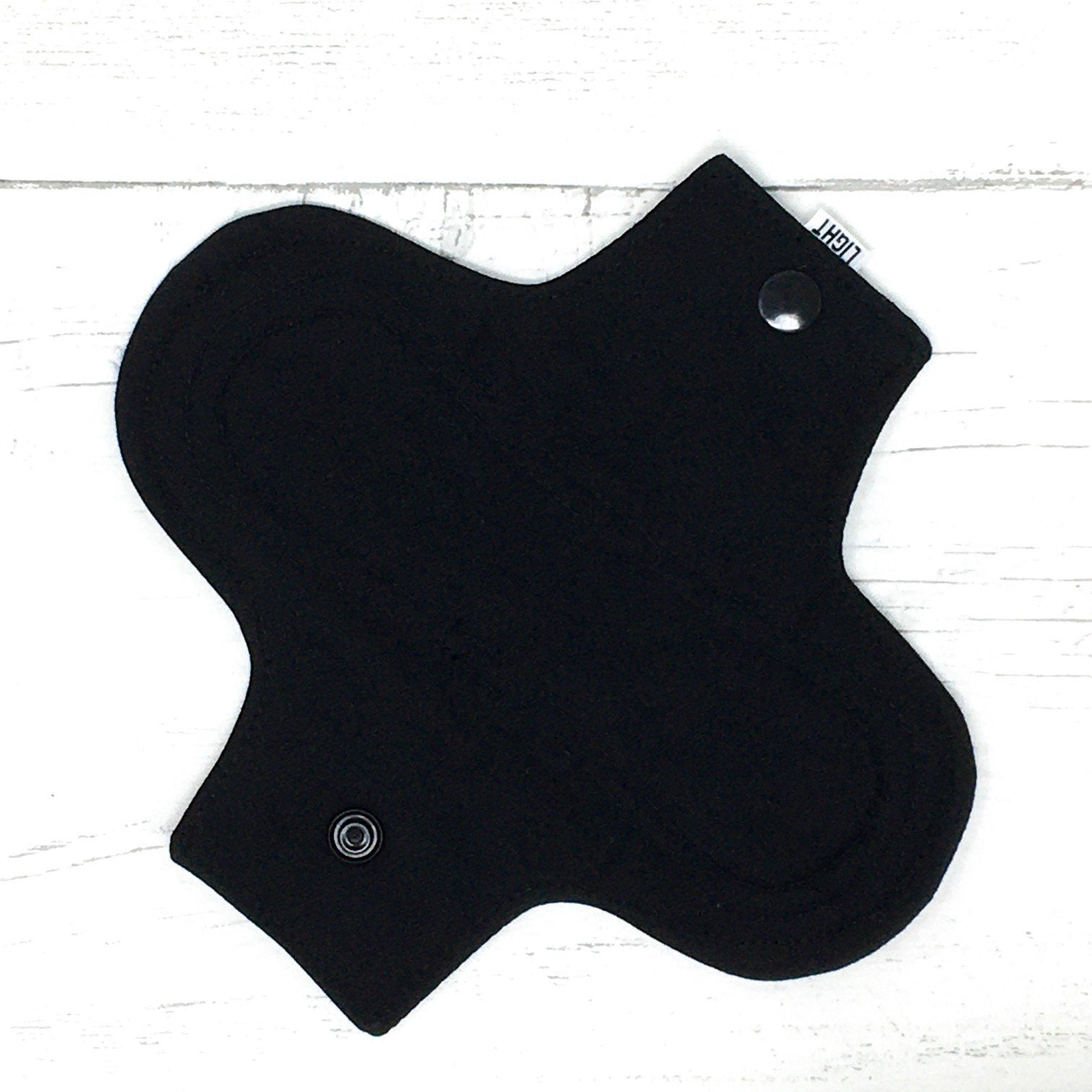 Reusable Pantyliner - Black Front