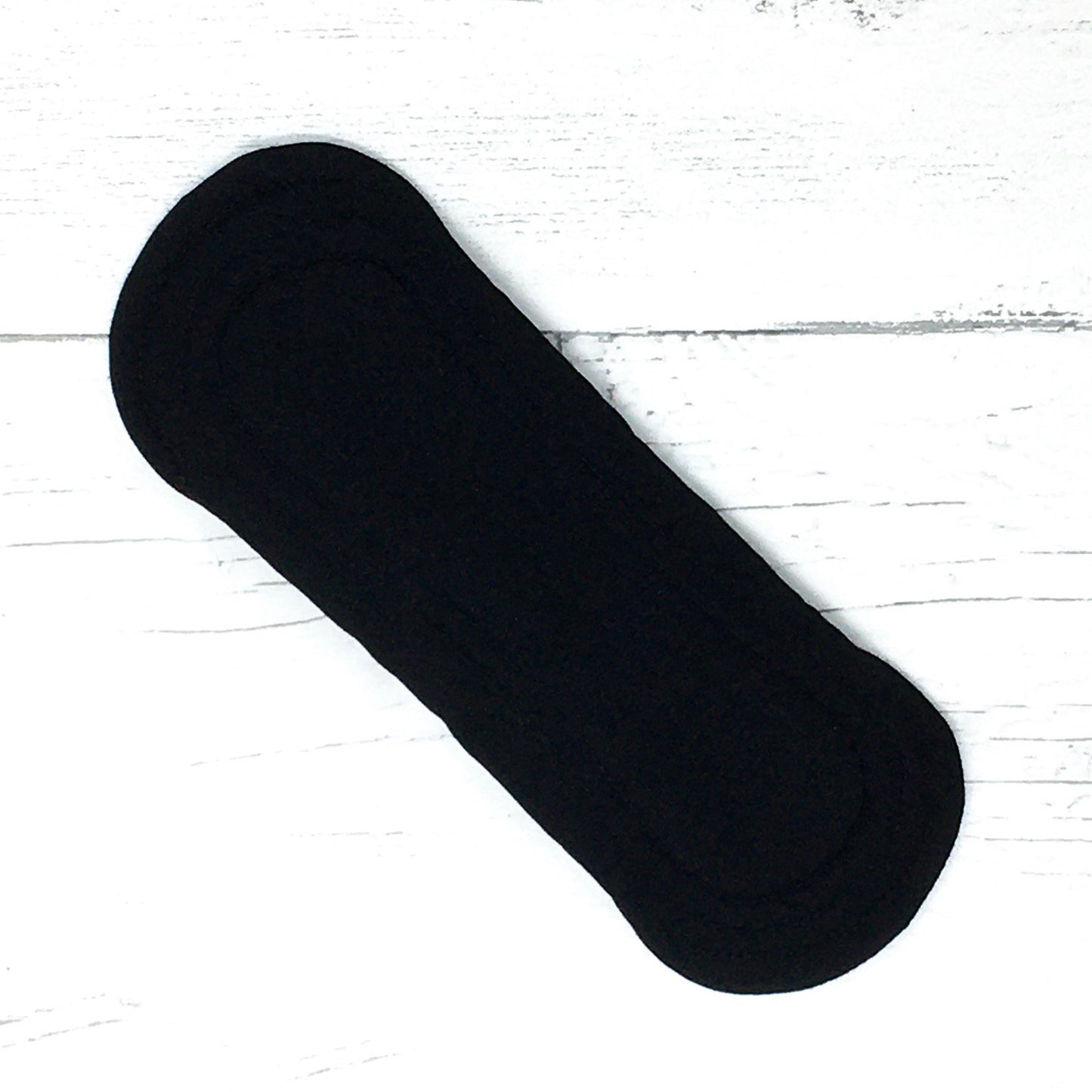Reusable Pantyliner - Black Fastened