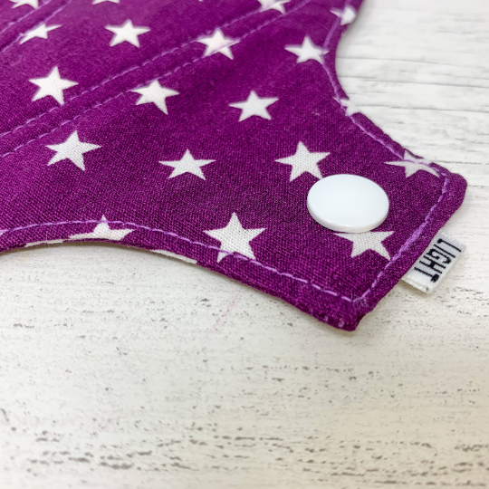 Reusable Thong Liner - Purple Stars