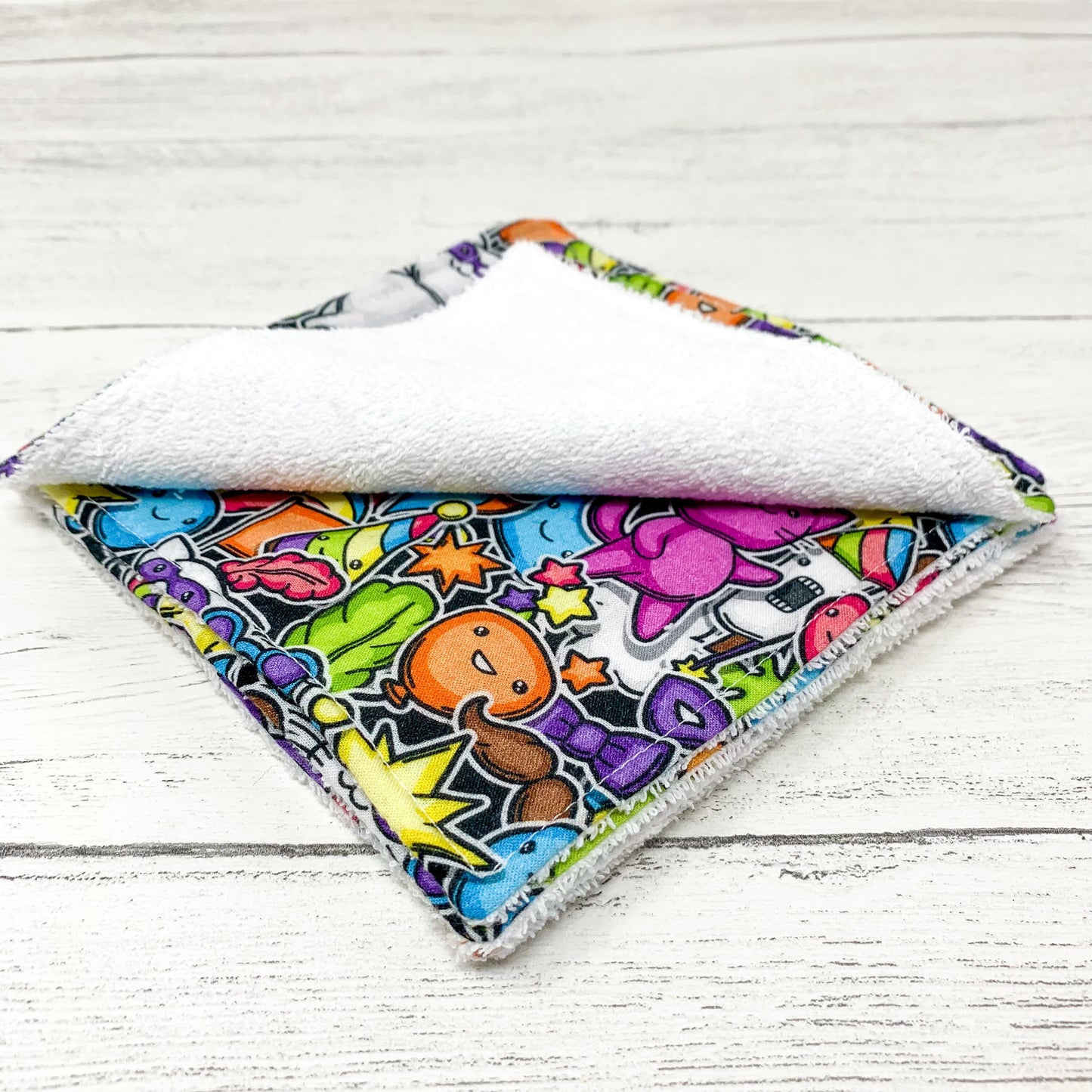 Reusable Baby Wipes - Party Cats