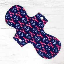 Load image into Gallery viewer, Trial Pack of Reusable Menstrual Pads - Nautical
