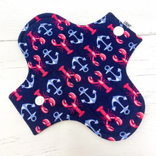 Load image into Gallery viewer, Trial Pack of Reusable Menstrual Pads - Nautical
