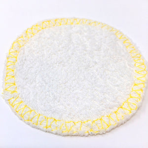Set of 10 Organic Cotton Facial Rounds with Wash Bag