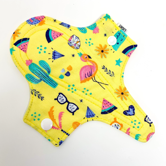 Reusable Thong Liner - Summer Yellow